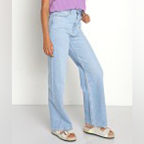 Levi's High Loose Jeans Baggy  Size 27 Cotton Hemp - Picture 2 of 16